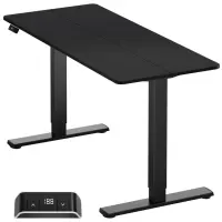DESK MOTORISED/BLACK WDT221E-B ONKRON – pilt 2
