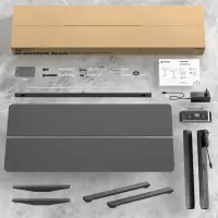 DESK MOTORISED/BLACK WDT221E-B ONKRON – pilt 8