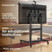 TV SET ACC MOBILE STAND/50-100" BLACK TS1991-B ONKRON