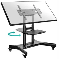 TV SET ACC MOBILE STAND/50-83"/BLACK TS1380-B ONKRON
