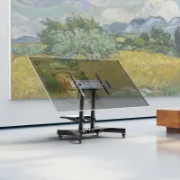TV SET ACC MOBILE STAND/50-83"/BLACK TS1380-B ONKRON – pilt 10