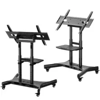 TV SET ACC MOBILE STAND/50-83"/BLACK TS1380-B ONKRON – pilt 16
