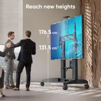 TV SET ACC MOBILE STAND/70-110" BLACK TS2821-B ONKRON – pilt 3