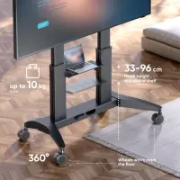 TV SET ACC MOBILE STAND/70-110" BLACK TS2821-B ONKRON – pilt 10