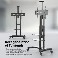 TV SET ACC MOTOR. MOBILE STAND/50-86" BLACK TS1881E-B ONKRON