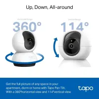 TP-Link Tapo C220 Ümmargune IP süsteemiga turvakaamera Hoonesisene 2560 x 1440 pikslit Laud – pilt 5