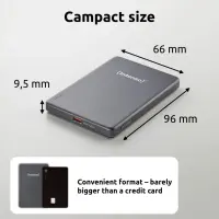 POWER BANK USB 5000MAH MAG/GREY 7344024 INTENSO – pilt 24