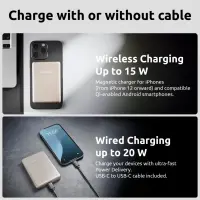 POWER BANK USB 10000MAH MAG/CHAMPAGNE 7344031 INTENSO