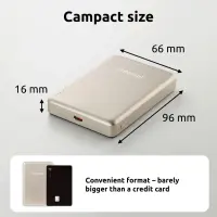 POWER BANK USB 10000MAH MAG/CHAMPAGNE 7344031 INTENSO – pilt 23