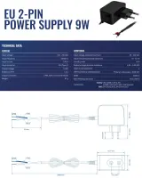 NET SWITCH ACC PSU 9W/2PIN PR3PREU6 TELTONIKA – pilt 3