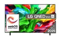 LG QNED AI 75QNED85A3C teler 190,5 cm (75") 4K Ultra HD Nutiteleri funktsioon WiFi Must