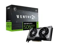 Graphics Card|MSI|NVIDIA GeForce RTX 5060 Ti|16 GB|GDDR7|128 bit|PCIE 5.0 16x|Dual Slot Fansink|5060TI16GVENTUS2XOCPLUS