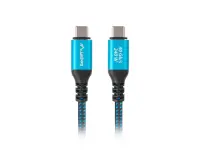 Lanberg | USB-C M/M 4.0 CABLE 240W 8K 60HZ | CA-CMCM-45CU-0020-BK