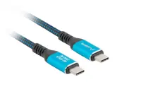 Lanberg | USB-C M/M 4.0 CABLE 240W 8K 60HZ | CA-CMCM-45CU-0020-BK – pilt 3
