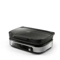 Philips Table Grill | HD6212/90 | 2400 W | Black/Stainless Steel