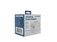 Gembird Universal travel power adapter | TPA-1A2C20-01-W | 20 W | Travel Adapter