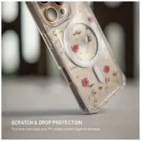 Fixed MagBloom | Back cover | Apple | iPhone 17 | TPU | Blush Plum – pilt 3