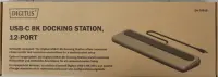SALE OUT. DIGITUS USB-C 8K docking station, 12-port | Digitus USB-C 8K docking station, 12-port | DA-70919 | Ethernet LAN (RJ-45) ports 1 | HDMI ports quantity 2 | Warranty 24 month(s) | DEMO