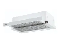 CATA Hood | TFH 6430 GWH | Telescopic | Energy efficiency class A+ | Width 59.8 cm | 391.5 m³/h | Electronic | LED | White