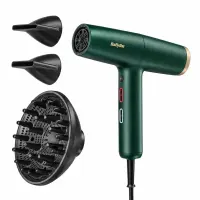 BABYLISS | Hair dryer | D6555DE | 1700 W | Number of temperature settings 3 | Ionic function | Diffuser nozzle | Green – pilt 9