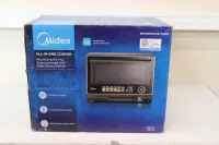 SALE OUT. Midea MSO25H Microwave oven with Grill, Airfry and Steam function, 25 L, Black | Midea Microwave oven | MSO25H | Free standing | 1000 W | Convection | 25 L | Grill | Black | DAMAGED PACKAGING, DEMO – pilt 2