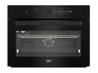 BEKO Oven | BBCM17400B | 48 L | Electric | Hydrolytic | Touch control | Steam function | Height 45.5 cm | Width 59.4 cm | Black