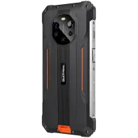 Blackview Rugged BL8800 Dual 5G Pro 6.58" FHD+IPS 1080x2408 8GB/128GB, MT6833V Octa-core 2.2GHz, 16MP Front/5MP+50MP Back Camera FLIR thermal camera Battery 8380mAh Type-C Android 11 Fingerprint Dual SIM NFC NO Charger MIL-STD-810H Orange – pilt 2