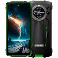 Blackview Rugged BV8200 LTE 6.5-inch FHD+IPS 1080x2400 120Hz Corning 3th + 1.3-inch 360x360 12+256GB MT8781 Octa-core 2.2GHz 8800mAh NO Charger CAM Front 32MP Rear 50+13MP IP68/IP69K/MIL-STD-810H NFC Fingerprint Green