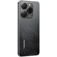 Blackview Shark 9 6.67-inch HD+IPS,720x1604 Resolution, 90Hz Refresh Rate,85% Screen-to-body Ratio, 8 GB RAM & 256GB ROM, LPDDR4X+ UFS2.2, DokeOS 4.0 Based on Android 14, 5000mAh; NO Charging, 4G, 5G Band, Black