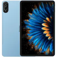 Blackview MEGA 2 SET LTE 12-inch FHD+IPS 1200x2000 60Hz 12GB+256GB Unisoc T615 Octa-core 1.6GHz Cam Front 8MP Rear 16MP 9000mAh+Charging 18W Fast / Cable Film Case Stylus Mouse Keyboard EN Netflix HD Android 15 Ice Blue