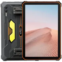 Blackview Rugged Tab Active 10 Pro 10.95-inch FHD+IPS 1920x1200 90Hz Corning 3th 12GB/512GB MT6878 Octa-core 2.5GHz 50MP Front/108MP+20MP Rear Camera infared nught vision 30000mAh NO Charging Android 14 up to 15 NFC Camping lights MIL-STD-810H Orange