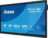 iiyama TE6515A-B1AG infoekraan Interaktiivne lamekuvar 163,8 cm (64.5") WiFi 550 cd/m² 4K Ultra HD Must Puutetundlik ekraan Sisseehitatud protsessor Android – pilt 9