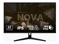 Arozzi | Nova | 32 " | IPS | QHD | 16:9 | 180 Hz | 1 ms | 2560 x 1440 pixels | 300 cd/m² | HDMI ports quantity 2 | Black – pilt 15