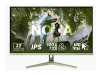 Arozzi | Nova | 32 " | IPS | QHD | 16:9 | 180 Hz | 1 ms | 2560 x 1440 pixels | 300 cd/m² | HDMI ports quantity 2 | Forest Green – pilt 5