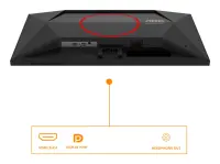 AOC | 24G4HRE | 24 " | Fast IPS | FHD | 16:9 | 200 Hz | 0.5 ms | 1920 x 1080 pixels | 300 cd/m² | HDMI ports quantity 2 | Black – pilt 9