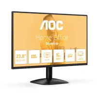 AOC | 24B31H | 24 " | IPS | FHD | 16:9 | 120 Hz | 1 ms | 1920 x 1080 pixels | 300 cd/m² | HDMI ports quantity 1 | Black