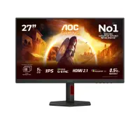 AOC | U27G4R | 27 " | Fast IPS | UHD | 16:9 | 120 Hz | 1 ms | 3840 x 2160 pixels | 400 cd/m² | HDMI ports quantity 2 | Black – pilt 17