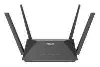 Asus | RT-AX52 Pro AX3000 AiMesh wireless router | 802.11ax | 574/2402 Mbit/s | Ethernet LAN (RJ-45) ports 3 | Mesh Support Yes | MU-MiMO No | No mobile broadband | Antenna type External – pilt 2