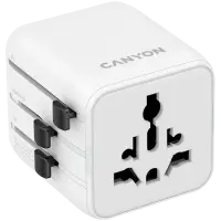 CANYON Travel Adapter OnTour One EU/UK/US/AUS White