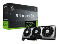 MSI GeForce RTX 5070 Ti 16G VENTUS 3X OC | NVIDIA | 16 GB | GeForce RTX 5070 Ti | GDDR7 | HDMI ports quantity 1 | PCI Express Gen 5 – pilt 6