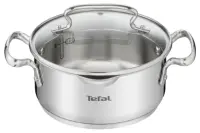 TEFAL | Pot | G7194355 Duetto+ | 2 L | 18 cm | Stainless steel | Dishwasher proof | Lid included