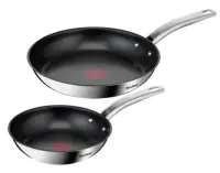 TEFAL | Pan Set | Intuition B817S255 | Frying | Diameter 20/26 cm | Suitable for induction hob | Fixed handle | Black/Silver – pilt 4