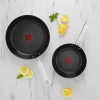 TEFAL | Pan Set | Intuition B817S255 | Frying | Diameter 20/26 cm | Suitable for induction hob | Fixed handle | Black/Silver – pilt 8