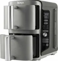 NINJA Double Stack XL Air Fryer | SL400EU | Power 2470 W | Capacity 9.5 L | Black/Grey