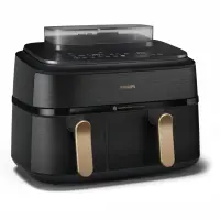 Philips Dual Steam Air Fryer | NA552/00 5000 Series | Power 2750 W | Capacity 9 L | RapidAir Plus | Black – pilt 4