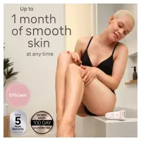 Braun | Epilator | Silk-épil Series 7 7-060 | Operating time (max) 40 min | Number of power levels 1 | Wet & Dry | White/Pink