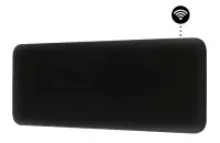 Mill Invisible Smart WiFi Heater | PA1300WIFI4B | Panel Heater | 1300 W | Suitable for rooms up to 15-19 m² | Black | IPX4 – pilt 3