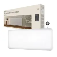 Mill Invisible Smart WiFi Heater | PA2000WIFI4 | Panel Heater | 2000 W | Suitable for rooms up to 24-28 m² | White | IPX4