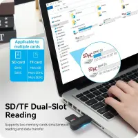 MEMORY READER USB3.0/SD/TF CLGB0 VENTION – pilt 10