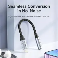 ADAPTER LIGHTNING TO 3.5MM/0.1M BMBHA VENTION – pilt 3